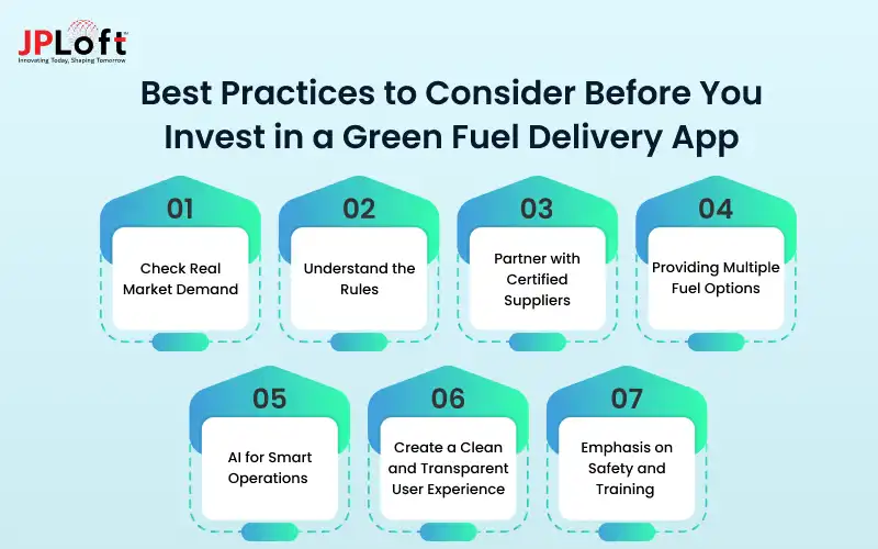 Best Practices to Consider Before You Invest in a Green Fuel Delivery App